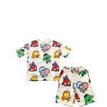 Set bộ đồ lửng Marvel cho bé trai màu trắng H&M
