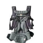 Địu Ergo baby Omni 360 cool air màu xám phối đen (no box)