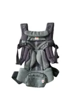 Địu Ergo baby Omni 360 cool air màu xám phối đen (no box)