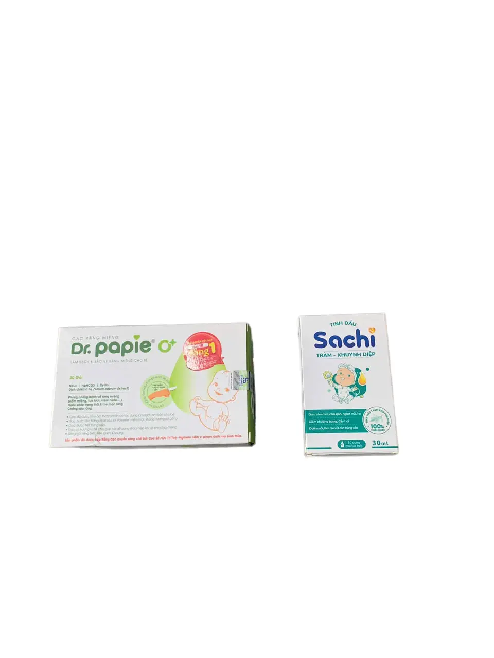 craiyon_154437_image Set gạc răng miệng Dr Papie & tinh dầu tràm khuynh diệp Sachi - Ảnh 1