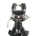 Địu Ergo baby Omni 360 cool air mesh màu xám phối đen 0-4 tuổi