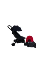 Xe đẩy Ergo metro+ màu đen (kèm túi đựng và mái che thay thế) 0-4 tuổi tối đa 20kg