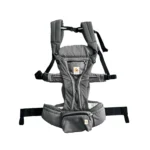 Địu Ergo baby Omni Breeze màu xám đậm (còn box) 0-4 tuổi tối đa 22kg