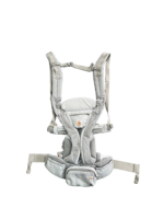 Địu Ergo baby Omni Breeze màu xám nhạt (no box) 0-4 tuổi tối đa 22kg