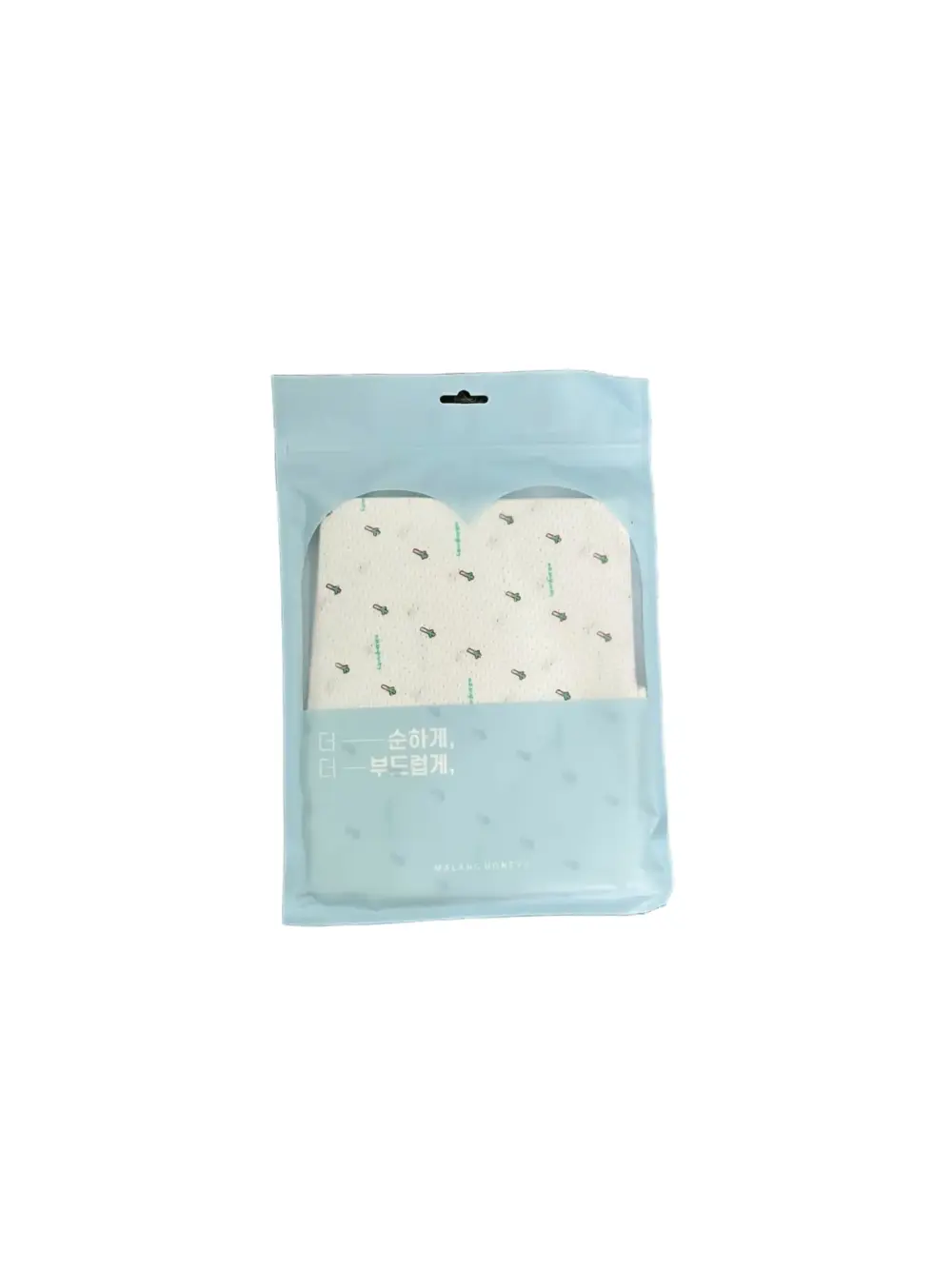 Khăn quấn bé sơ sinh Malang Honey vải lưới mesh Organic (dạng suit) size M (6 đến 10kg) hoạt tiết cây hành