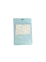 Khăn quấn bé sơ sinh Malang Honey vải lưới mesh Organic (dạng suit) size M (6 đến 10kg) hoạt tiết cây hành