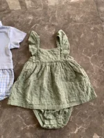 Set 2 bộ đồ bé gái mix brand Mothercare & Carter's - Ảnh 13