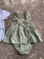 Set 2 bộ đồ bé gái mix brand Mothercare & Carter's - Ảnh 14