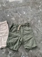 Set 2 quần shorts nilen cho bé trai màu kem & rêu (3 đến 4 tuổi) - Ảnh 6