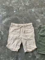 Set 2 quần shorts nilen cho bé trai màu kem & rêu (3 đến 4 tuổi) - Ảnh 7