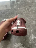 Dép Clog Crocs Classic Football (size 17cm) 4-6 tuổi - Ảnh 2