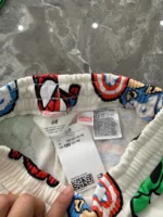 Set bộ đồ lửng Marvel cho bé trai màu trắng H&M - Ảnh 7