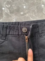 Quần shorts kaki màu đen cho bé trai Next baby (6 tuổi) - Ảnh 7