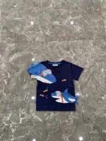 Áo thun ngắn tay hình cá mập cho bé trai Next baby (4 đến 5 tuổi) - Ảnh 6
