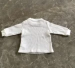 Áo thun dài tay vải dệt kiểu waffle màu trắng Ralph Lauren (6 đến 9 tháng) Ralph Lauren - Ảnh 6