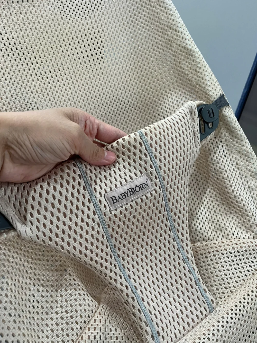 Ghế rung Baby Bjorn màu hồng nhạt (còn box) - Ảnh 15