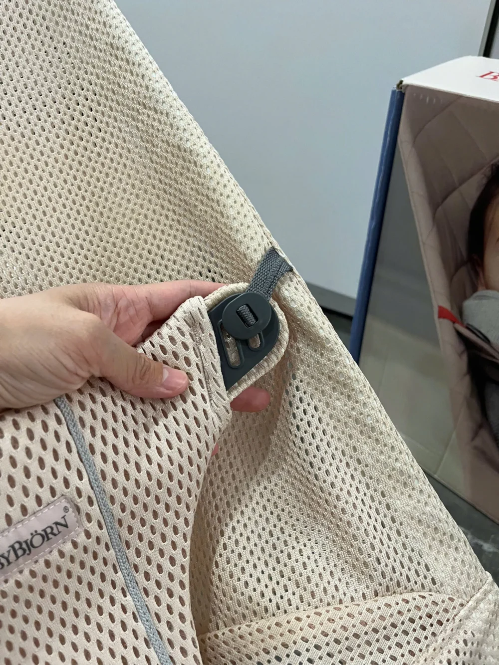 Ghế rung Baby Bjorn màu hồng nhạt (còn box) - Ảnh 7