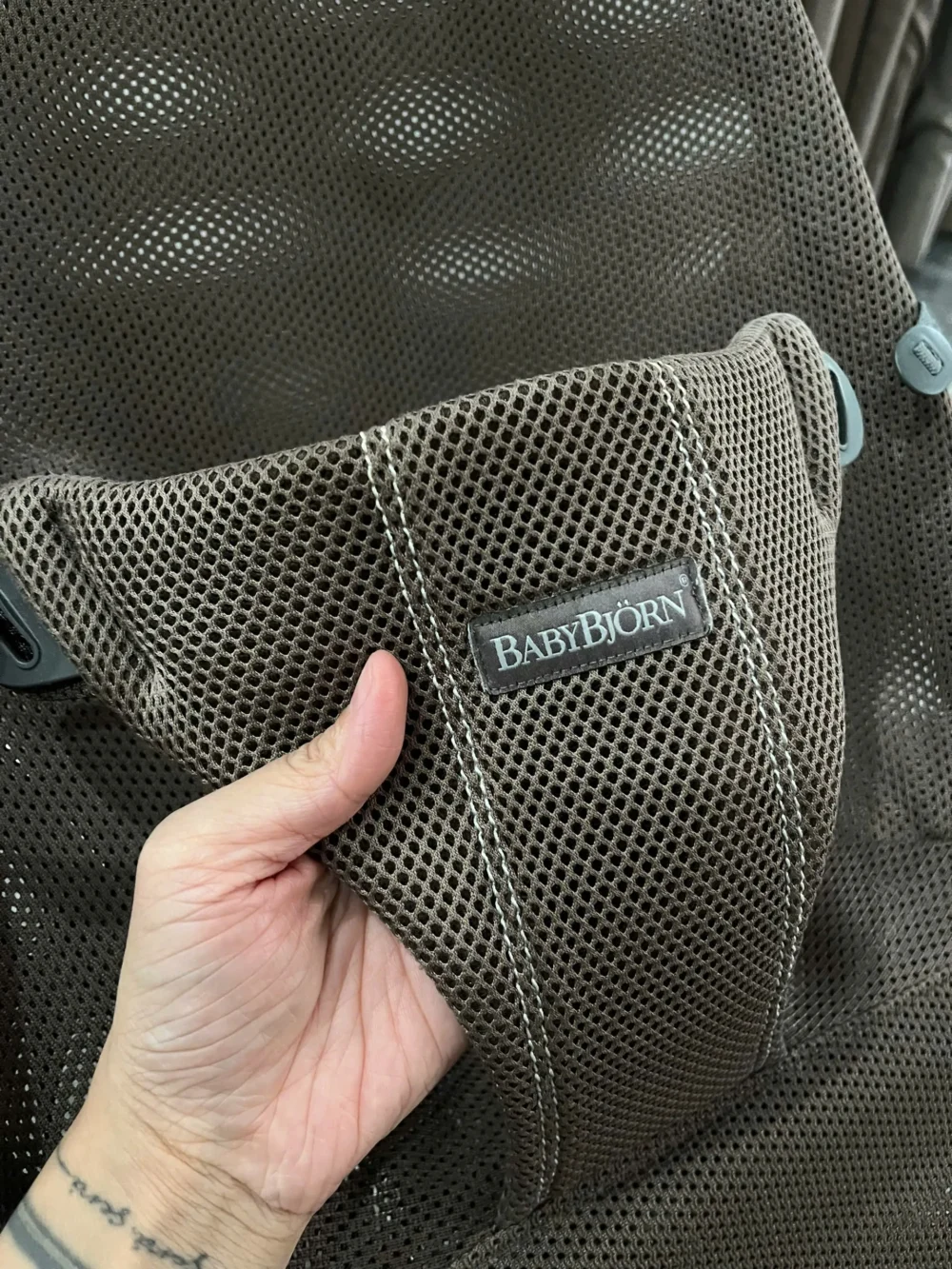 Ghế rung Baby Bjorn màu brown (no box) - Ảnh 13