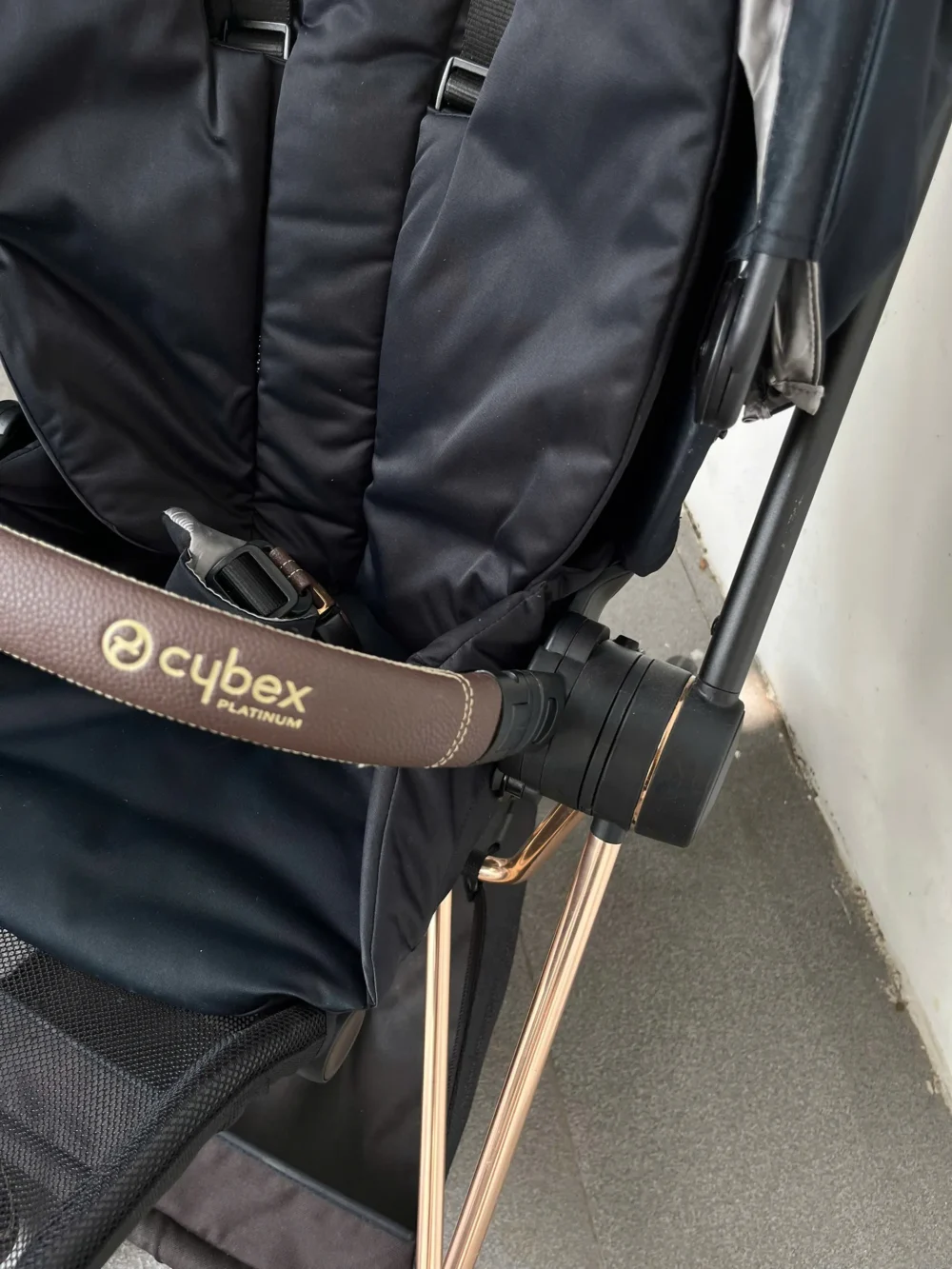 Xe đẩy Cybex mios 2 (màu đen khung rose gold) - Ảnh 16