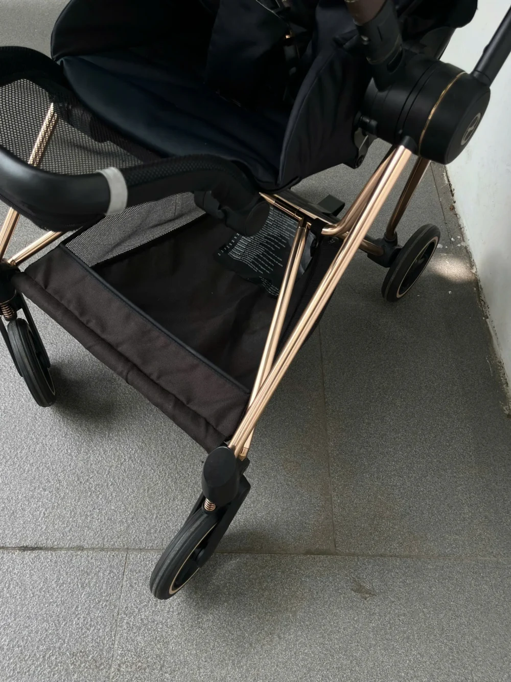 Xe đẩy Cybex mios 2 (màu đen khung rose gold) - Ảnh 17