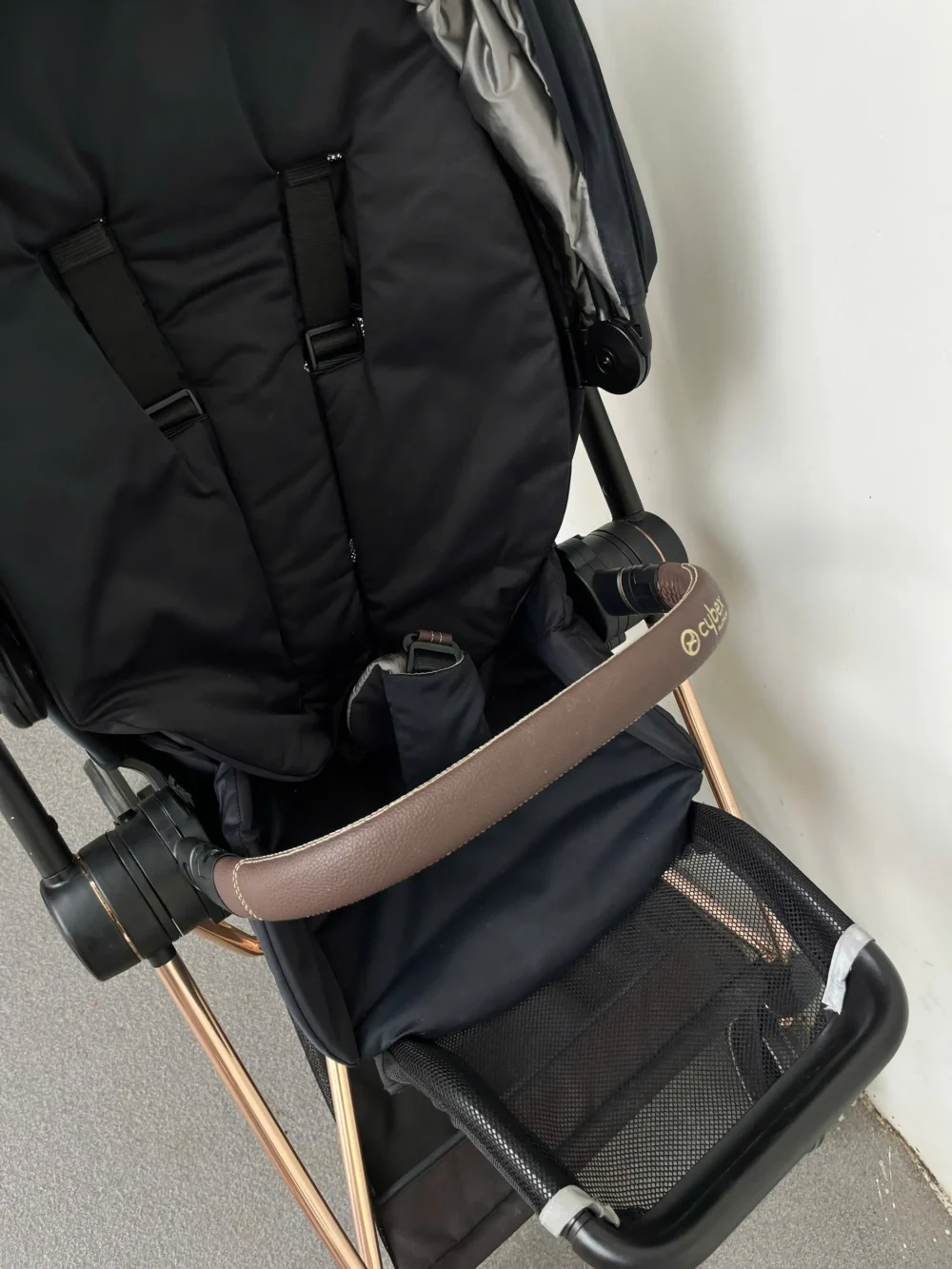 Xe đẩy Cybex mios 2 (màu đen khung rose gold) - Ảnh 3