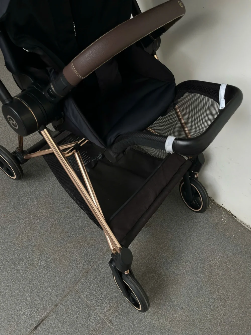 Xe đẩy Cybex mios 2 (màu đen khung rose gold) - Ảnh 5