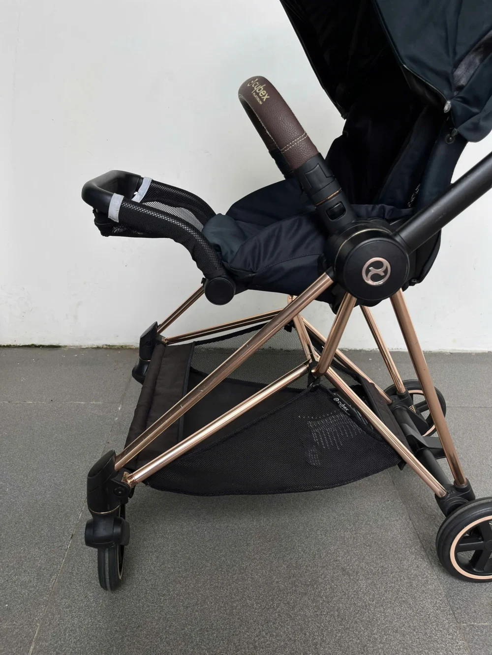 Xe đẩy Cybex mios 2 (màu đen khung rose gold) - Ảnh 9