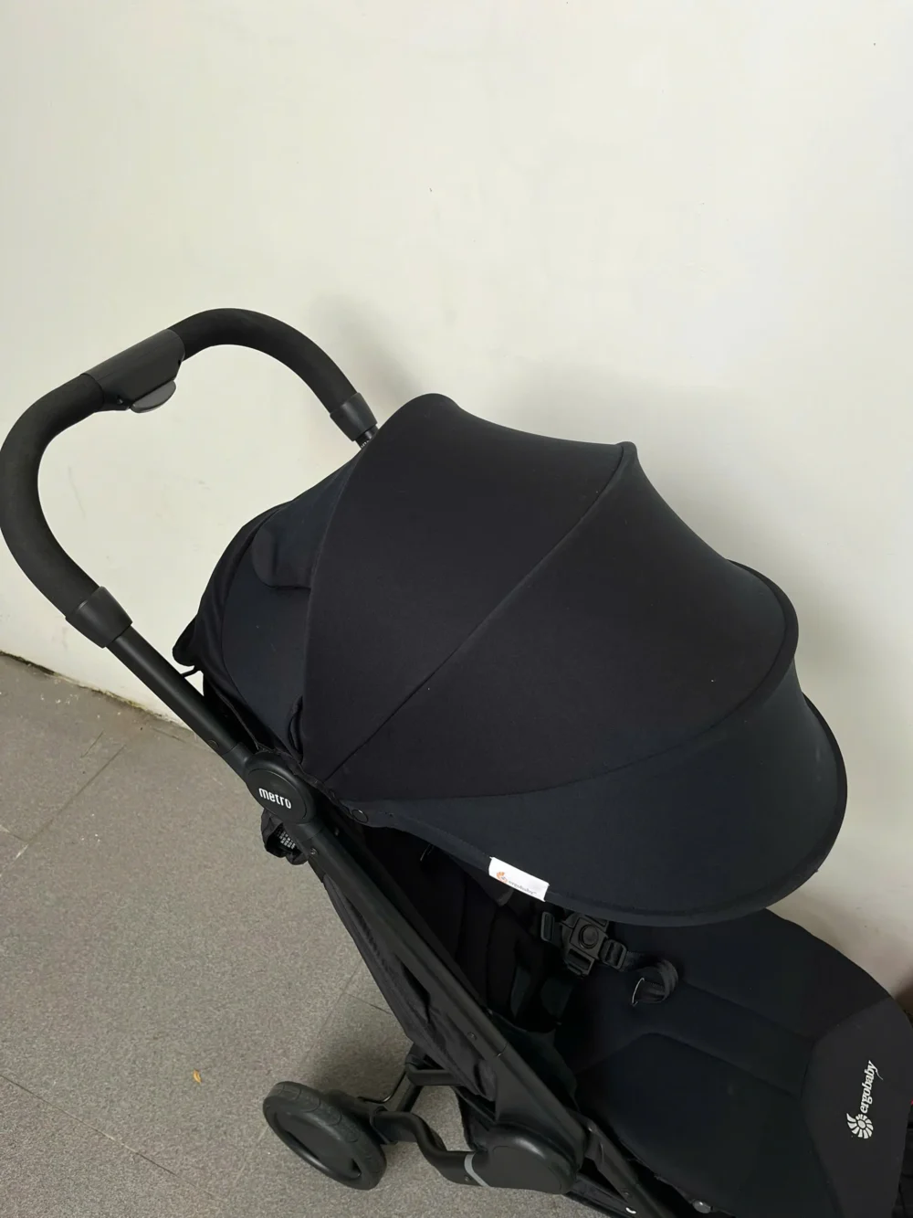 Xe đẩy Ergo metro+ màu đen (kèm túi đựng và mái che thay thế) 0-4 tuổi tối đa 20kg - Ảnh 12