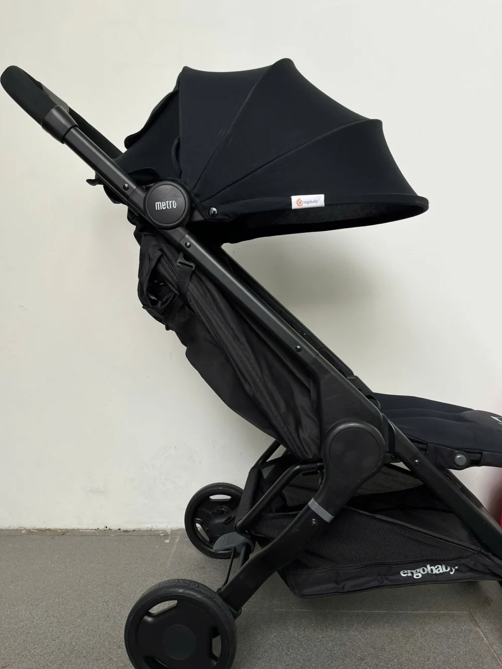Xe đẩy Ergo metro+ màu đen (kèm túi đựng và mái che thay thế) 0-4 tuổi tối đa 20kg - Ảnh 15