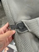 Ghế rung Baby Bjorn vải air mesh màu xám nhạt kèm thanh đồ chơi (no box) 0- 18 tháng tối đa 13kg - Ảnh 15