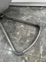 Ghế rung Baby Bjorn vải air mesh màu xám nhạt kèm thanh đồ chơi (no box) 0- 18 tháng tối đa 13kg - Ảnh 2