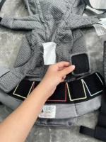 Địu Ergo baby Omni Breeze màu xám đậm (còn box) 0-4 tuổi tối đa 22kg - Ảnh 7