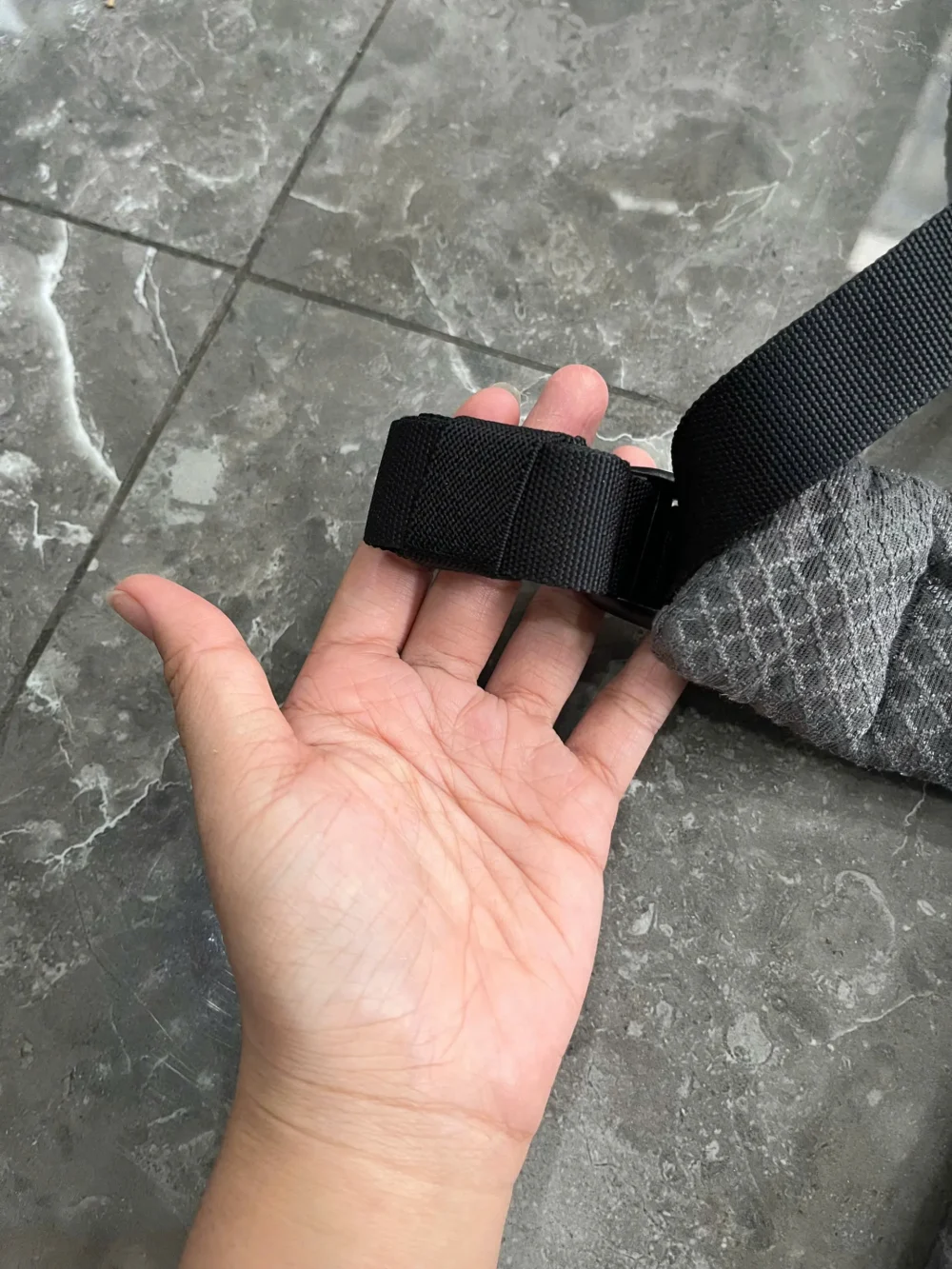 Địu Ergo baby Omni Breeze màu xám đậm (còn box) 0-4 tuổi tối đa 22kg - Ảnh 9