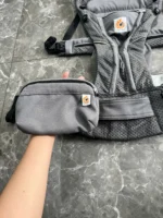 Địu Ergo baby Omni Breeze màu xám đậm (còn box) 0-4 tuổi tối đa 22kg - Ảnh 13