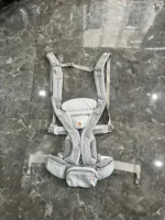 Địu Ergo baby Omni Breeze màu xám nhạt (no box) 0-4 tuổi tối đa 22kg - Ảnh 10