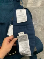 Địu Ergo baby Omni 360 cool air mesh màu xanh navy phối yếm sọc 0-4 tuổi tối đa 22kg - Ảnh 14