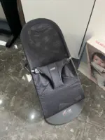 Ghế rung Baby Bjorn vải air mesh màu xám đen đậm (còn box) 0-18 M tối đa 13kg - Ảnh 12
