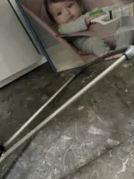 Ghế rung Baby Bjorn vải air mesh màu xám đen đậm (còn box) 0-18 M tối đa 13kg - Ảnh 5