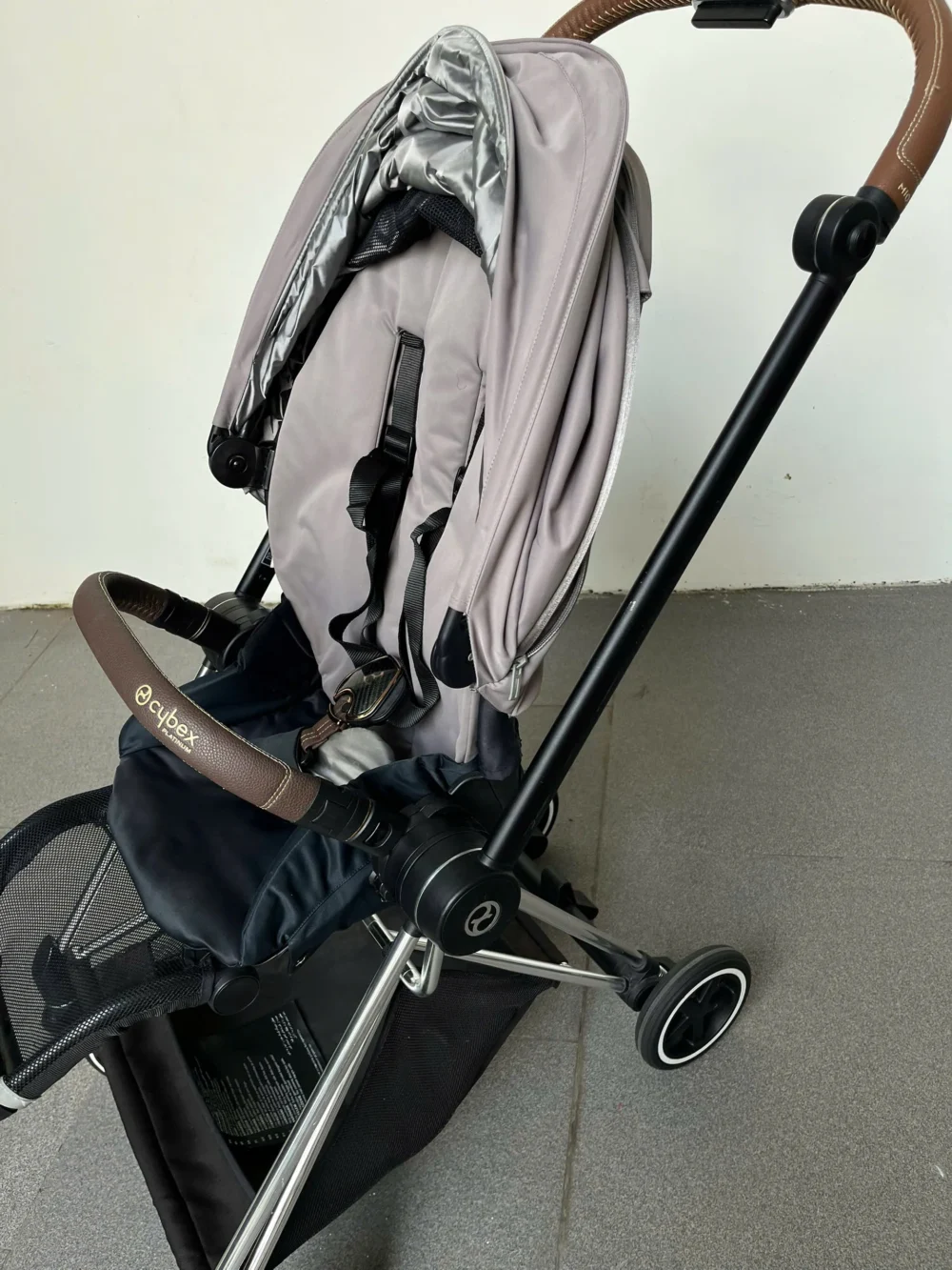 Xe đẩy Cybex mios 2 (màu xám khung bạc) - Ảnh 19