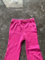 Quần dài thun gân ống loe màu hồng Gap baby (4 tuổi) - Ảnh 6