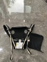 Địu 4 tư thế cho bé Aprica Pitta màu đen (no box)Aprica - Ảnh 2