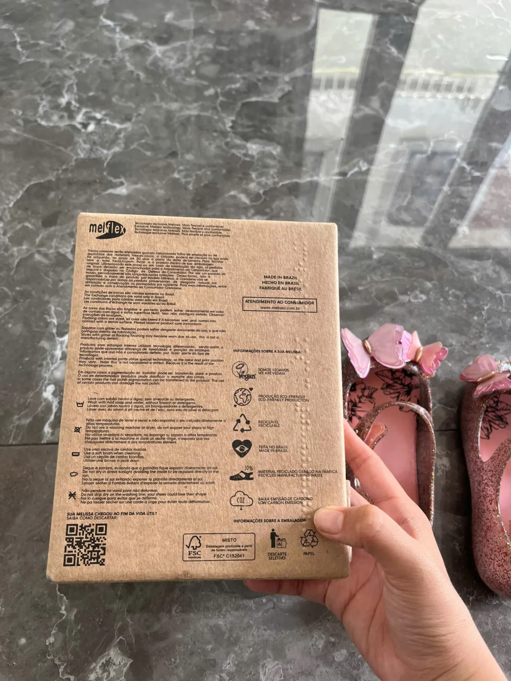 Giày Sandal Nhựa chống nước Melissa (15cm) Melissa - Ảnh 4