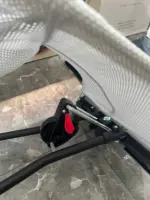 Ghế rung Baby Bjorn vải air mesh màu xám trắng (còn box & dustbag) 0-18M tối đa 13kg - Ảnh 3