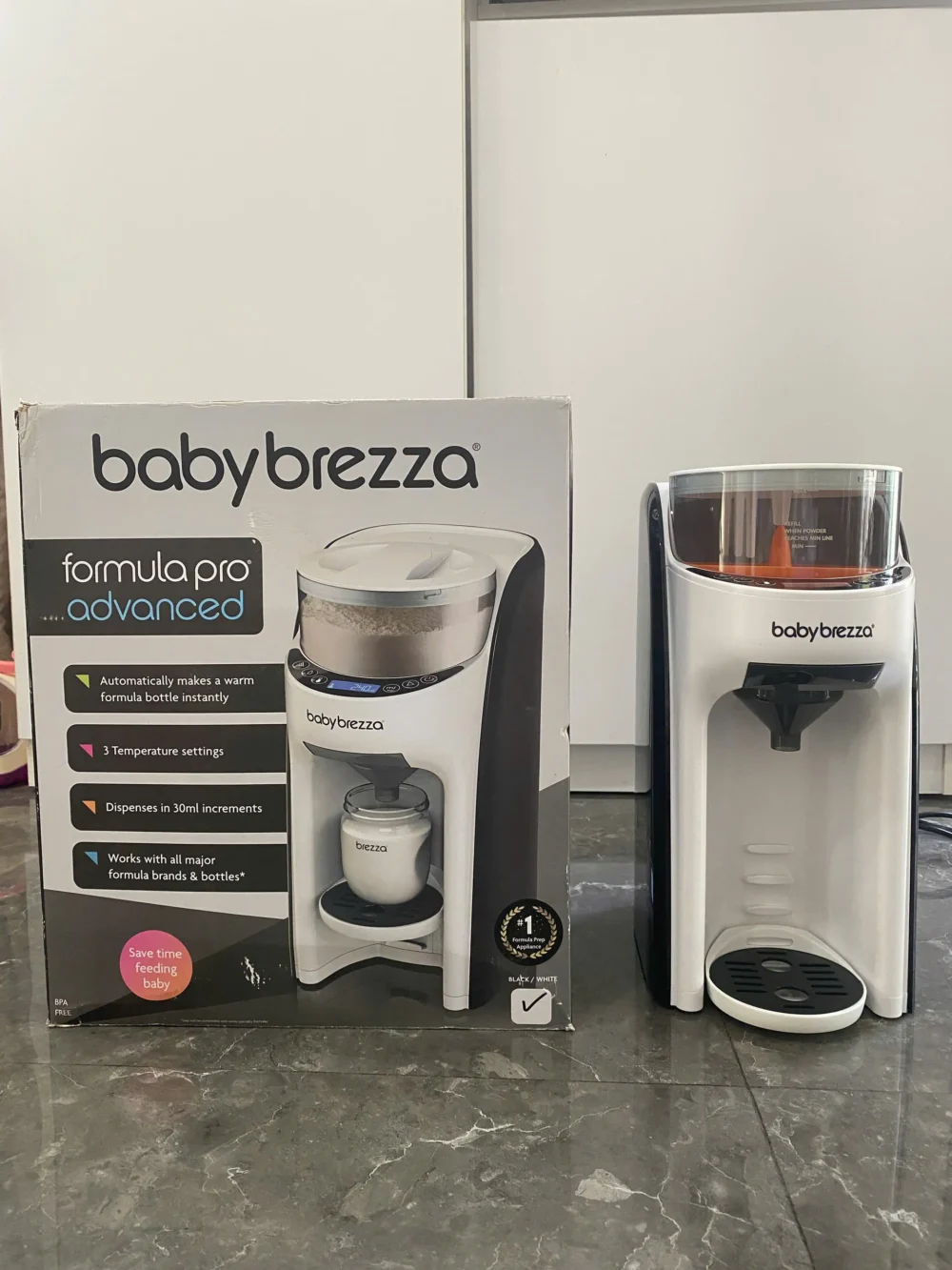 Máy pha sữa Baby Brezza Formula Pro (còn box) - Ảnh 12