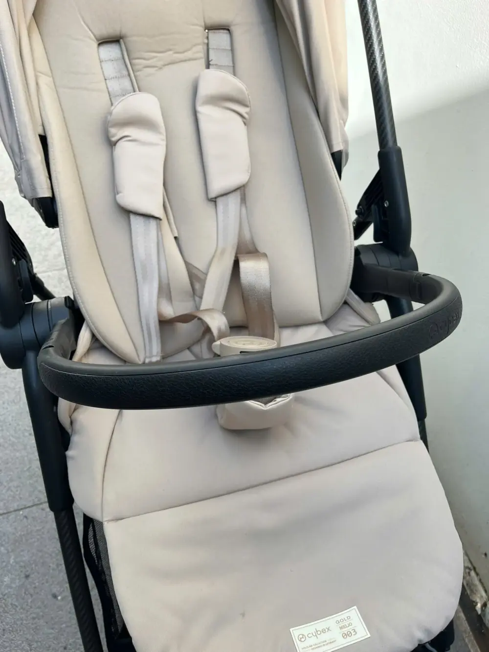 Xe đẩy Cybex Melio carbon 2025 (màu be) 0-3 tuổi tối đa 15kg - Ảnh 23