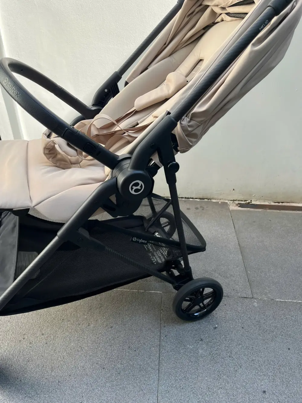 Xe đẩy Cybex Melio carbon 2025 (màu be) 0-3 tuổi tối đa 15kg - Ảnh 29