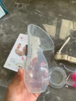 Cốc hứng sữa silicone NatureBond (còn box) - Ảnh 9