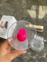 Cốc hứng sữa silicone NatureBond (còn box) - Ảnh 12