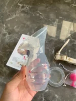 Cốc hứng sữa silicone NatureBond (còn box) - Ảnh 3