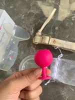 Cốc hứng sữa silicone NatureBond (còn box) - Ảnh 4